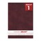 Dark Red Suede 28x40 Uncut Mat Board - Blank Sheets, No Opening